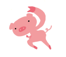 I LOVE PIG sticker #709741