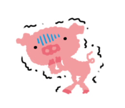 I LOVE PIG sticker #709745