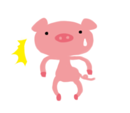I LOVE PIG sticker #709748