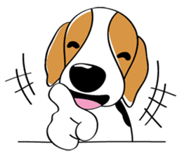 Toffee The Beagle sticker #709791