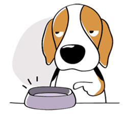 Toffee The Beagle sticker #709795