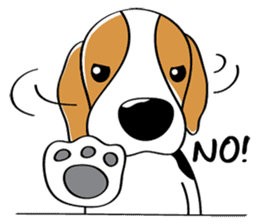 Toffee The Beagle sticker #709797