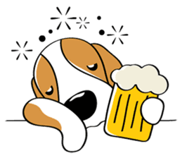 Toffee The Beagle sticker #709800