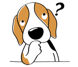 Toffee The Beagle sticker #709801