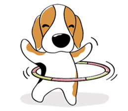 Toffee The Beagle sticker #709802