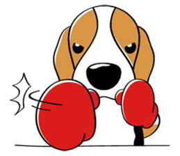 Toffee The Beagle sticker #709806