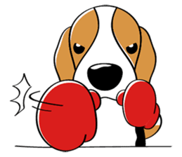 Toffee The Beagle sticker #709806