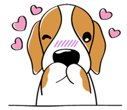 Toffee The Beagle sticker #709811