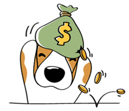 Toffee The Beagle sticker #709816