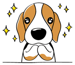 Toffee The Beagle sticker #709819