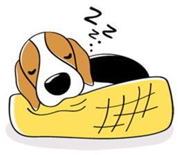 Toffee The Beagle sticker #709820