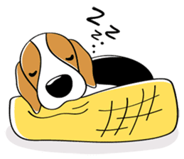 Toffee The Beagle sticker #709820