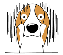 Toffee The Beagle sticker #709825