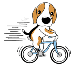Toffee The Beagle sticker #709829