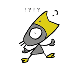 Kasuke!  Interesting crow! sticker #709952