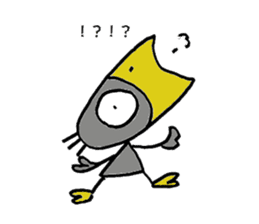 Kasuke! Interesting crow! sticker #709952