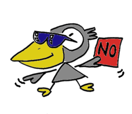 Kasuke! Interesting crow! sticker #709955