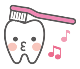 Let's try! Oral care! sticker #710039