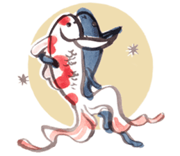 Dancing GorldFishes sticker #710450