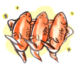 Dancing GorldFishes sticker #710469