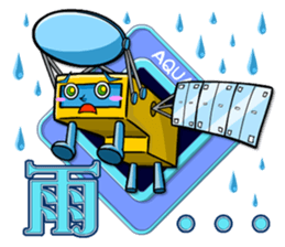 Space Satelliton sticker #710994