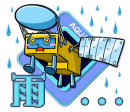 Space Satelliton sticker #710994