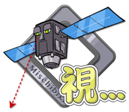 Space Satelliton sticker #710998