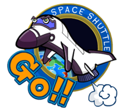 Space Satelliton sticker #711000