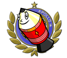 Space Satelliton sticker #711001