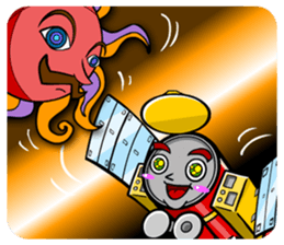 Space Satelliton sticker #711028