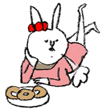 Daily life of Hanako.(English version) sticker #711456