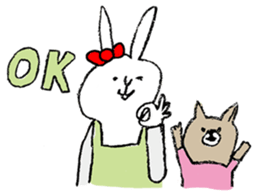 Daily life of Hanako.(English version) sticker #711464