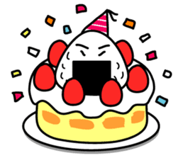 RICE BALL MAN sticker #711474