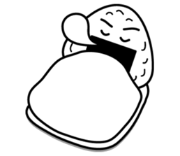RICE BALL MAN sticker #711475