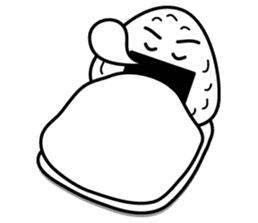 RICE BALL MAN sticker #711475