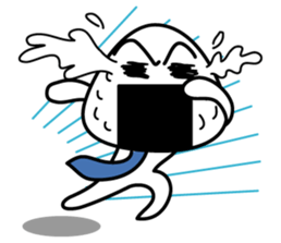 RICE BALL MAN sticker #711479