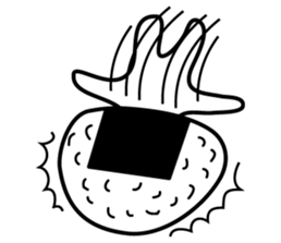 RICE BALL MAN sticker #711492