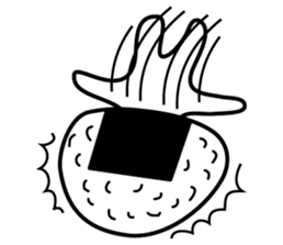 RICE BALL MAN sticker #711492