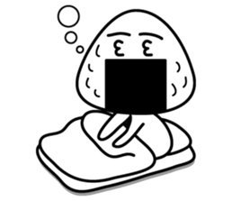 RICE BALL MAN sticker #711496