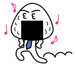 RICE BALL MAN sticker #711500