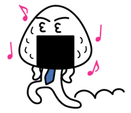 RICE BALL MAN sticker #711500