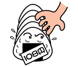 RICE BALL MAN sticker #711501