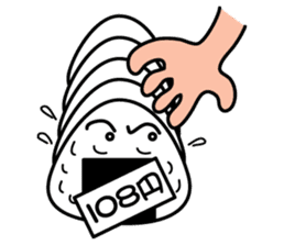 RICE BALL MAN sticker #711501