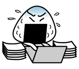 RICE BALL MAN sticker #711505