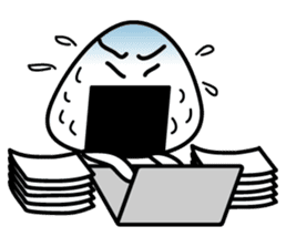 RICE BALL MAN sticker #711505