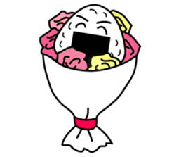 RICE BALL MAN sticker #711507