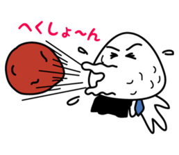 RICE BALL MAN sticker #711509