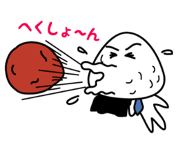 RICE BALL MAN sticker #711509