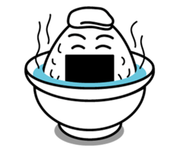 RICE BALL MAN sticker #711510