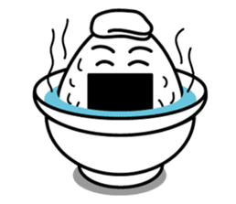 RICE BALL MAN sticker #711510
